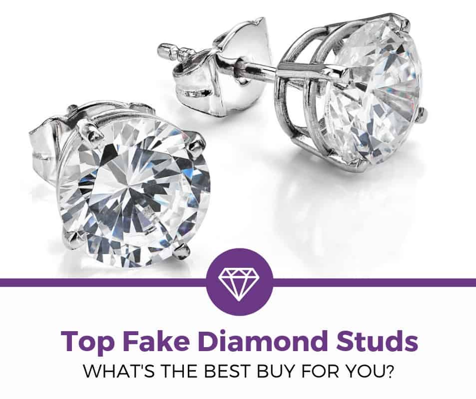 Top 5 Best Fake Diamond Studs (**2020 