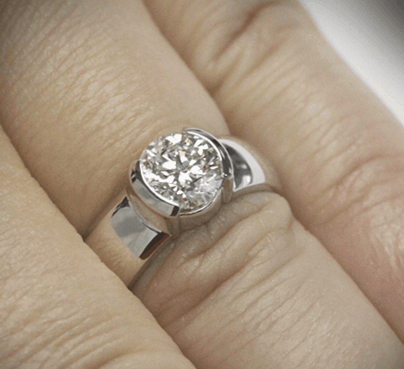 Bezel Setting Engagement Ring (Pros and Cons)