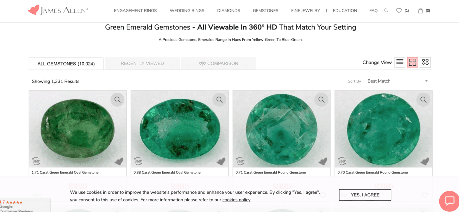 Top 4 Best Places to Buy Emeralds Online (2021 Review
