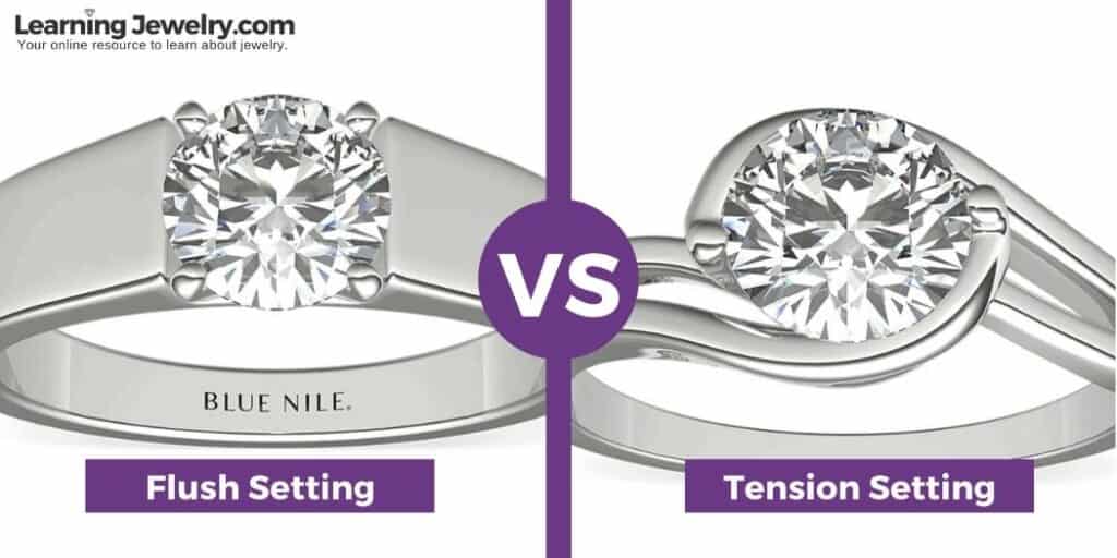 Flush Setting For Engagement Rings (Pros & Cons)