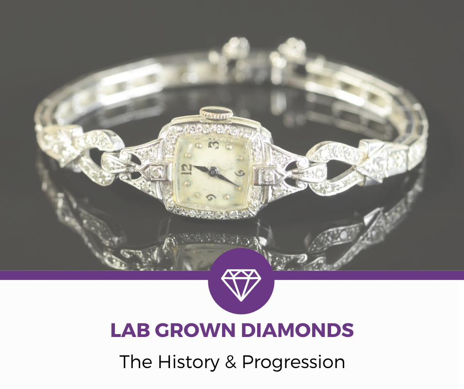 when did lab grown diamonds start - featured image