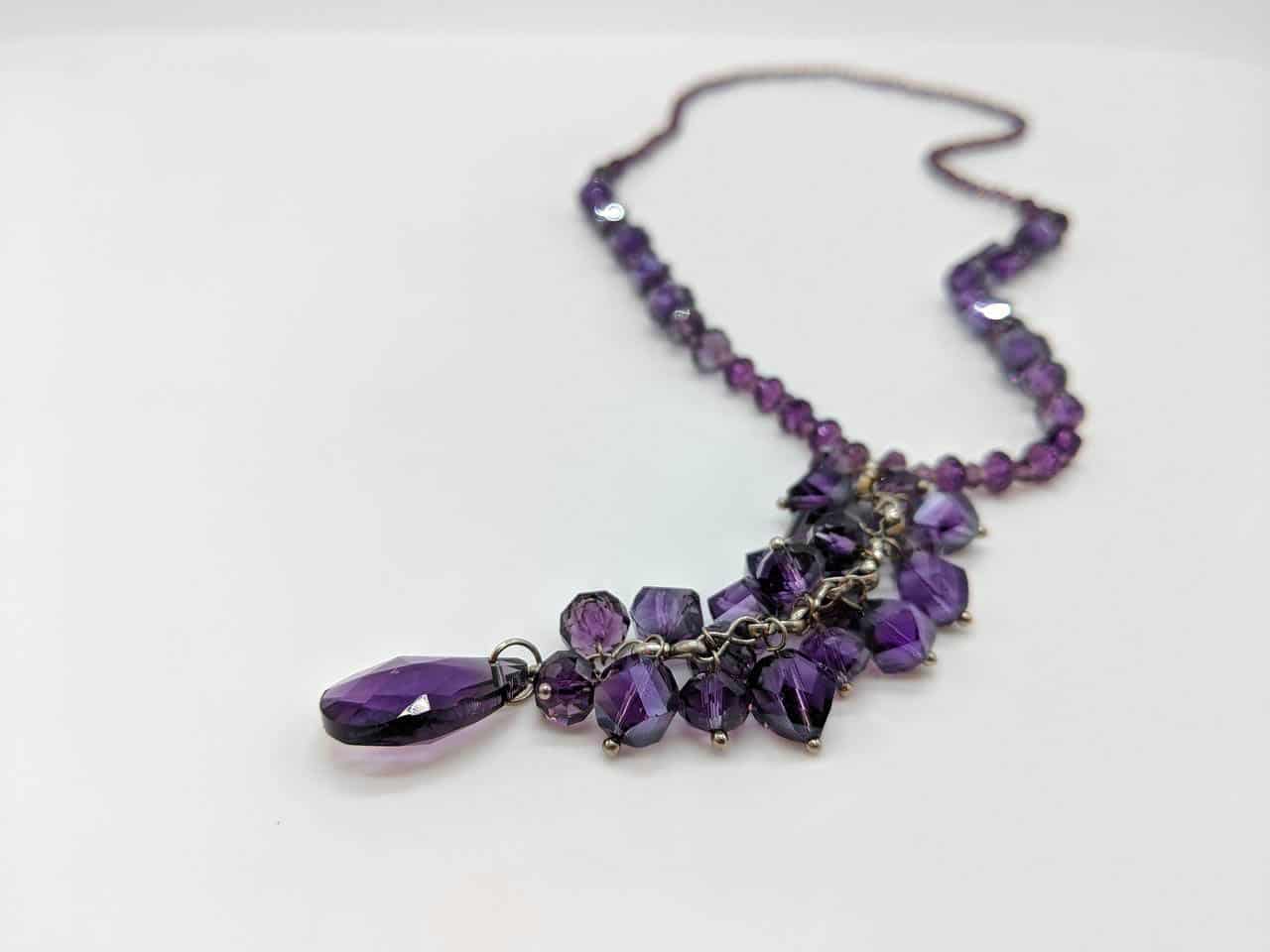 best amethyst necklace