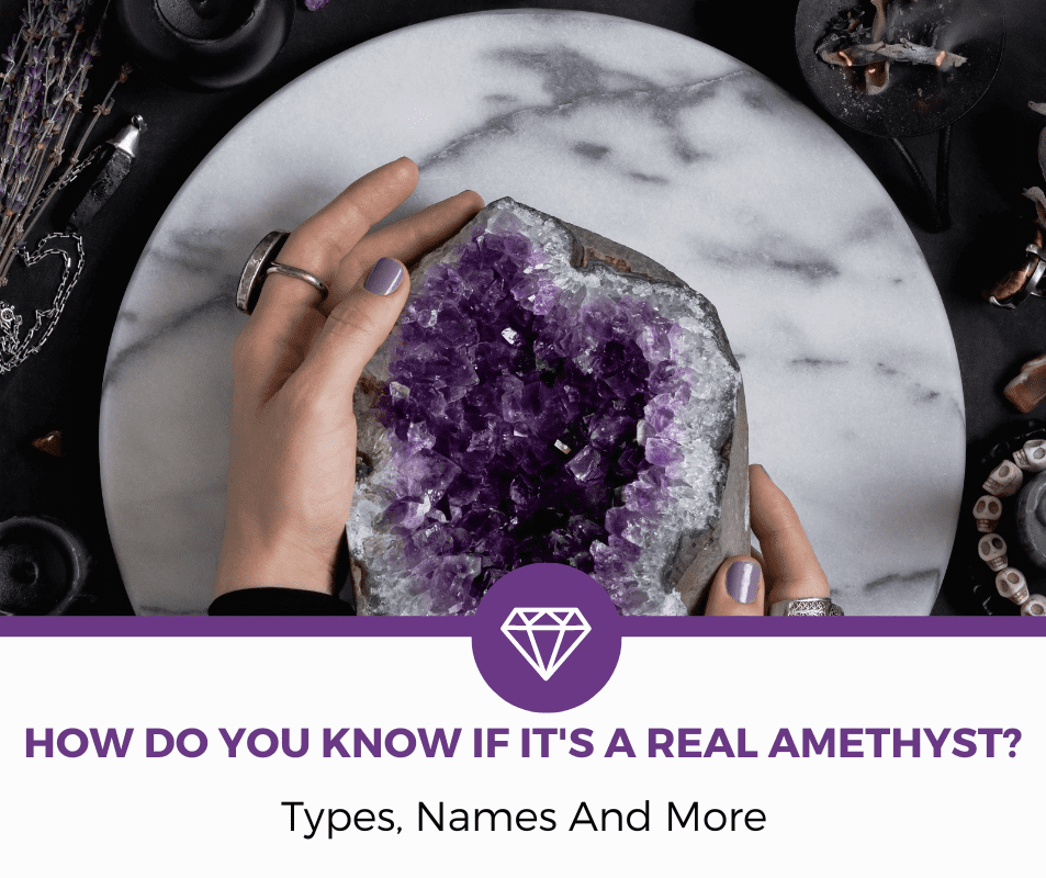 how to tell if amethyst is real