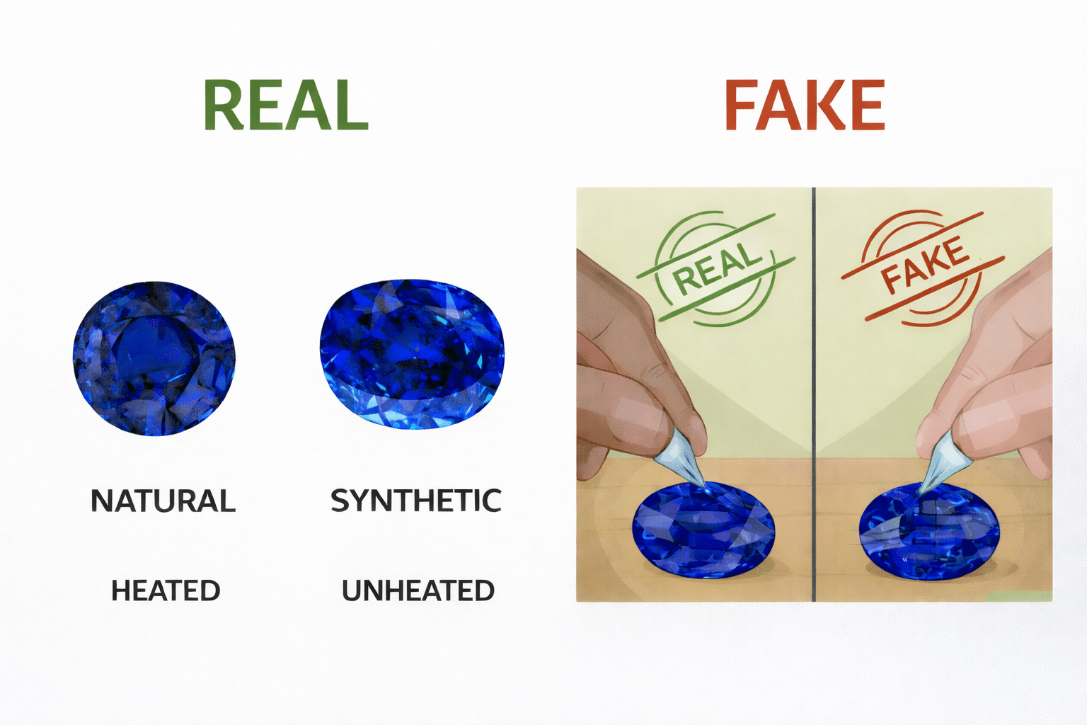 How to Tell If Sapphire Is Real Expert Authentication Tests