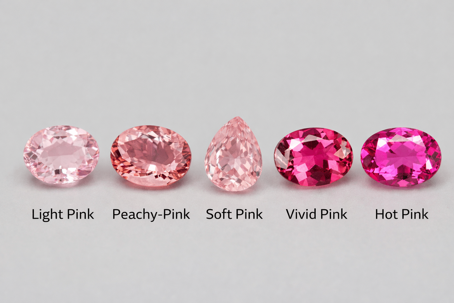 Pink Gemstones by Shade Which Stone Gives You the Pink You Want